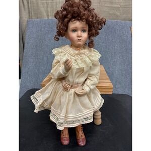Georgetown Collection Sophie & Her Bru Porcelain Doll Pamela Phillips 1996 19in